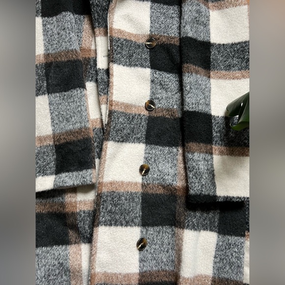 Boohoo Oversized Wool Coat - Picture 4 of 5